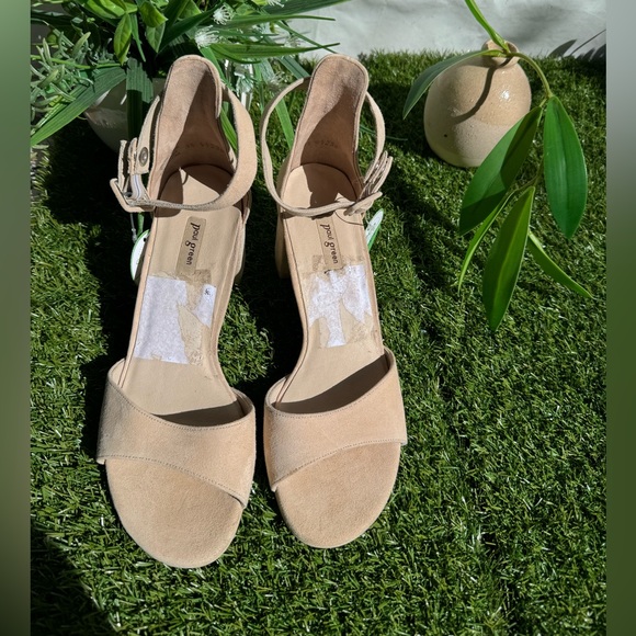 Paul Green Sandals - biscuit/light brown women size EUR 5.5 US 8 new no box - Picture 10 of 14